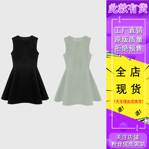 舒胡蕾 生日裙 夏季修身小黑裙时尚短款气质显瘦赫本风收腰连衣裙
