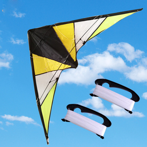 特技风筝 新款 双手双线 复线 运动 微风三角新款1.4米特技 套装