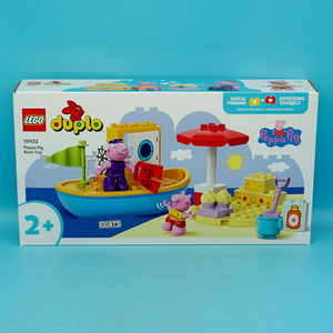 LEGO乐高10432小猪佩奇轮船之旅得宝系列大颗粒男女孩积木玩具