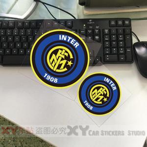 XY車贴 汽车贴纸 国际米兰Inter FC 球队标贴 防水车贴 反光车贴