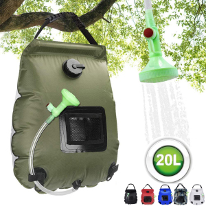 Water Bags 20L Outdoor Camping Hiking Solar Shower Bag Heati