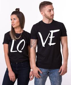 King Queen Couples T Shirt Combination Love Print Couple Tsh