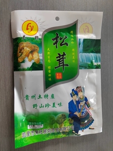 贵州特产黔赠松茸菌150g微辣零食拌饭拌面开袋即食
