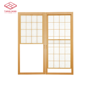 【雪见门】日本障子纸格子门上推拉定制日式移门榻榻米门实木门窗