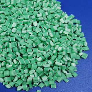 大量现货pe再生料绿色PE塑料颗粒聚乙烯HDPE回料原料厂家直销
