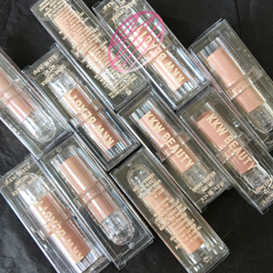 现货KKW peach nude pink裸色粉色桃色口红唇膏樱花新色12345678