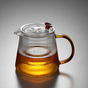 玻璃茶壶耐高温加厚茶水分离家用电陶炉烧水壶花茶功夫泡茶壶套装