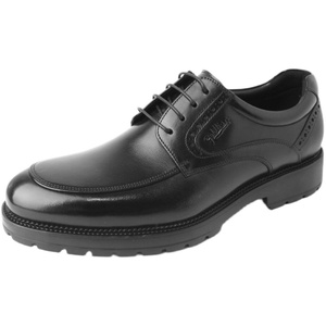 金利来男鞋专柜正品 新款男鞋商务休闲皮鞋G182230001AAA黑色