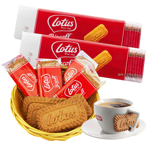 比利时lotus和情缤咖时焦糖饼干312.5g茶咖啡伴手礼进口网红零食