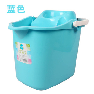 茶花拖把桶单桶挤水桶加厚洗拖把桶拖地桶长方形家用塑料清洁桶