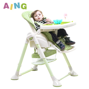 【新年价】AING爱音婴儿餐椅C008可变摇椅儿童餐椅PU座