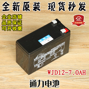 原装通力应急电源理士轿顶蓄电池电瓶DJW12-7.0 12V7.0AH电梯配件