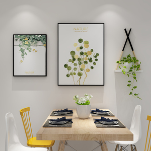 北欧风格餐厅装饰画组合现代简约餐桌背景墙面挂画创意饭厅墙壁画