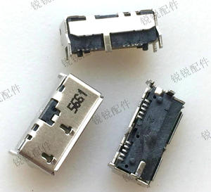 富士康 MICRO USB 3.0母座 移动硬盘 插座 10P 加高  USB硬盘接口