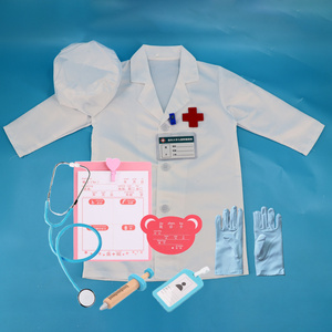 六一儿童医生小护士职业角色扮演服装幼儿园表演出服过家家白大褂