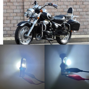 迅龙摩托车改装配件喜力200哈雷风暴150太子宝雕超亮LED大灯灯泡