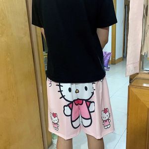 凯蒂猫HelloKitty短裤男生女士情侣装可爱篮球裤哈喽KT猫送男友