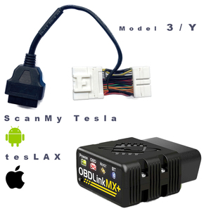 OBDLINK MX+蓝牙适配器适用特斯拉Model 3 Y OBD2诊断数据线