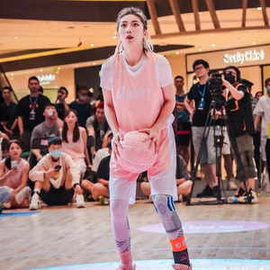 篮球服女韩版粉色套装定制学生比赛队服团购女子运动背心蓝球球衣