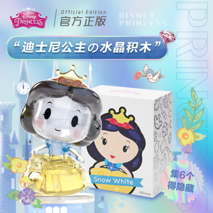 Disney迪士尼公主钻石水晶立体积木 女孩手工玩具6岁生日礼物日本