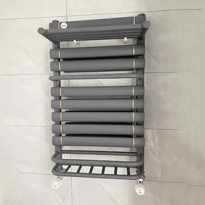家用铜铝复合卫生间小背篓水暖气片置物架壁挂式厕所浴室专用取暖