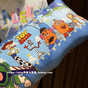 【包邮】可爱卡通动漫玩具总动员TOS人物集合羽绒棉超大抱枕靠垫