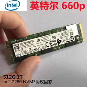 Intel/英特尔 660p 760P 1T 512g 256G 1T Pcie NVME SSD固态硬盘
