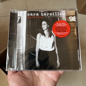 C439【美】无裂全新未拆 Sara Bareilles  MORE  LOVE    CD