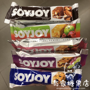 香港代购 SOYJOY大豆果滋能量棒 果仁巧克力高纤维低卡高蛋白27g