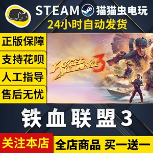 Steam PC正版中文游戏 铁血联盟3 Jagged Alliance 3 策略 战术