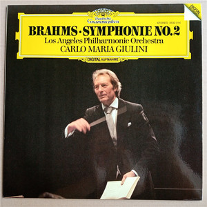 DG首版 朱里尼 Giulini - 勃拉姆斯 第2交响曲  LP 黑胶 立体声