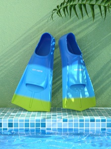 鑫航短脚蹼男女专业自由泳训练装备成人游泳浮潜儿童蛙鞋硅胶鸭噗