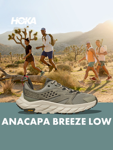 HOKA ONE ONE男女款阿纳卡帕沐风版运动徒步鞋ANACAPA BREEZE LOW