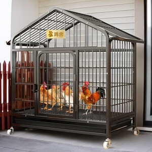 鸡笼子家用室外大号养鸡笼养殖笼鸡舍鸡窝自动清粪鸭笼阳台户外