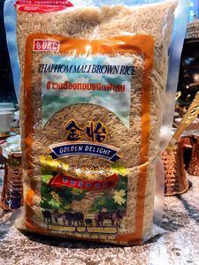 THAI HOMMALI BROWN RICE1公斤泰国进口香糙糙米五谷杂粮代餐健身