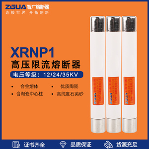 高压限流熔断器XRNP-10/12/7.2KV0.5A1A2A3.15A熔断管24/35KV智广