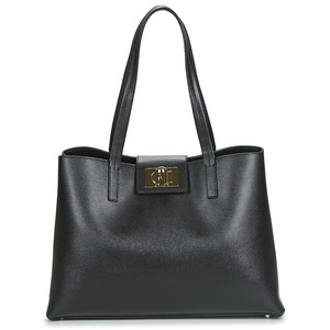 FURLA/芙拉奢侈品牌女包肩背包黑色真皮高级感托特包2023款手提包