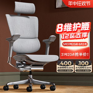 【新升级】Ergonor保友优旗舰 2代人体工学椅电脑椅办公椅护腰椅