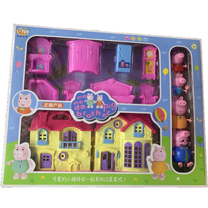 包邮石德913可爱的小猪过家家玩具儿童玩具礼物
