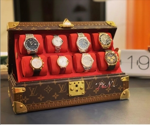 定制LV中古老花手表盒 8只装腕表收纳盒 珠宝首饰盒 八位手表木箱