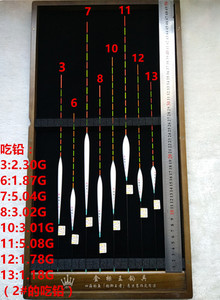 金标王昕月系列 漂白巴尔杉木 台钓 竞技浮漂 加粗尾 包邮