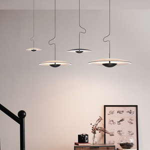北欧个性创意单头餐厅吊灯办公室简约现代led咖啡厅床头艺术灯具