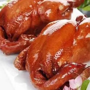 裕昌哈尔滨老式烧鸡整只750克左右一个真空塑封厂家即食散装
