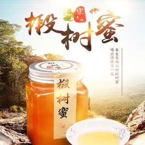 东北黑龙江饶河椴树蜂蜜纯正天然长白山特产野生成熟农家自产原蜜