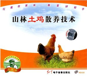 山林土鸡散养技术 果园林地生态养鸡 柴鸡养殖  6视频4书籍