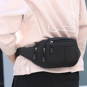 Men Women Waist Bag Casual Fanny Pack Purse Large Phone Belt