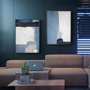 北欧玄关装饰画现代抽象单幅客厅卧室餐厅过道挂画小清新风格壁画