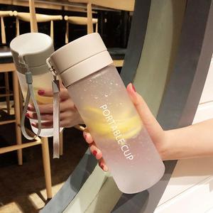 学生水杯防摔耐高温pc材质孩子上学用的水杯可以装开水热水的杯子