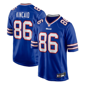 2024 NFL布法罗比尔队 Buffalo Bills 86# Kincaid 3代橄榄球衣男