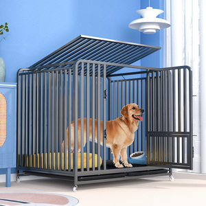 狗笼子大型犬中型犬狗笼带厕所家用室内分离金毛拉布拉多狗狗笼子